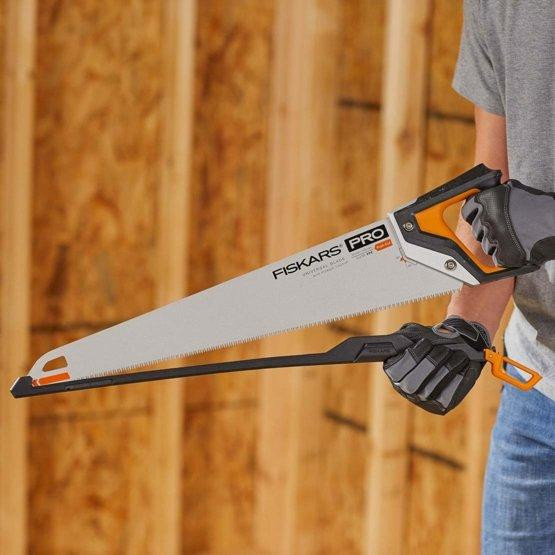 Універсальна Ручна Пила 55 см 7 TPI з чохлом Fiskars "PowerTooth" (1062916) Загартована сталь Нововолинськ - фото 7
