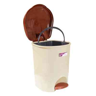 Контейнер для сміття Irak Plastik Bella №2 з педаллю бежевий 19 л (4564) Вінниця