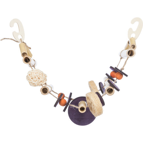 Підвісний міст Trixie для птахів на сизалі бамбук кокос ратанг дерево 45 см Київ - фото 2