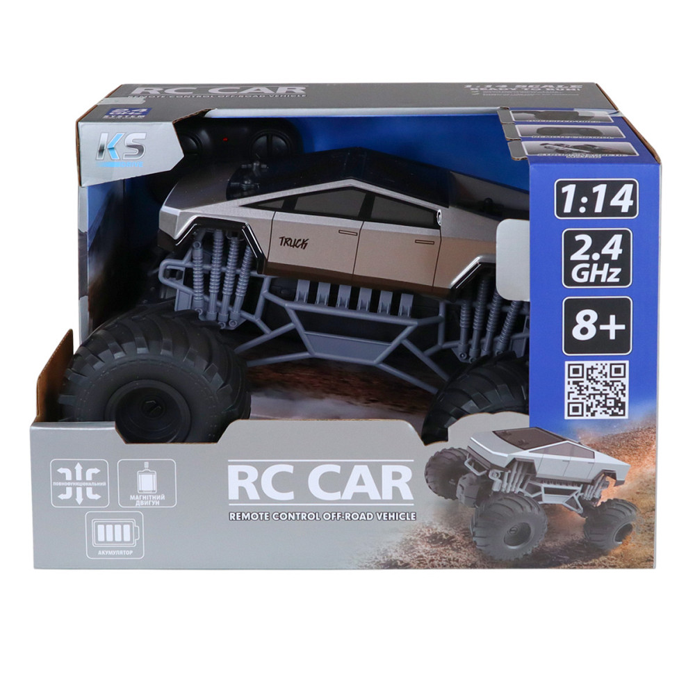 Автомобіль Bigfoot Off-road на р/к - Cyber Ride (2,4 ГГц) Днепр - изображение 7