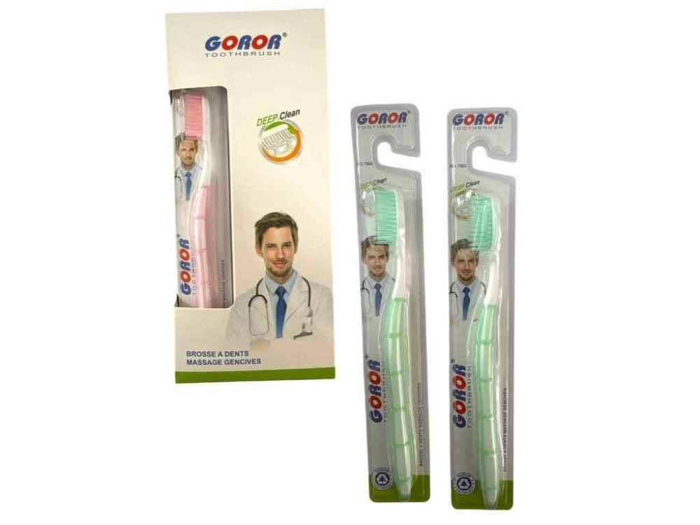 Зубная щетка 1шт No7905 ТМ GOROR Solmir Киев - изображение 1