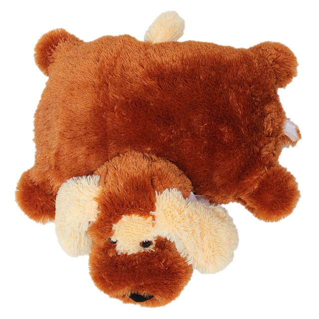 Подушка собачка Алина Шарик 45 см коричневый Киев - изображение 3