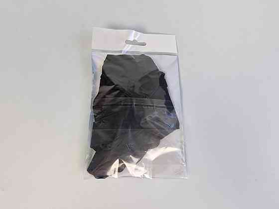 Рукавички 10 шт. Нітріл Чорний М Супертруб (1 пачка) Харків