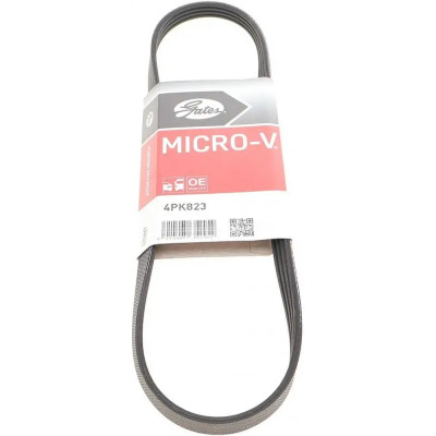 Поліклиновий ремінь Gates 4PK823 Вінниця - фото 1