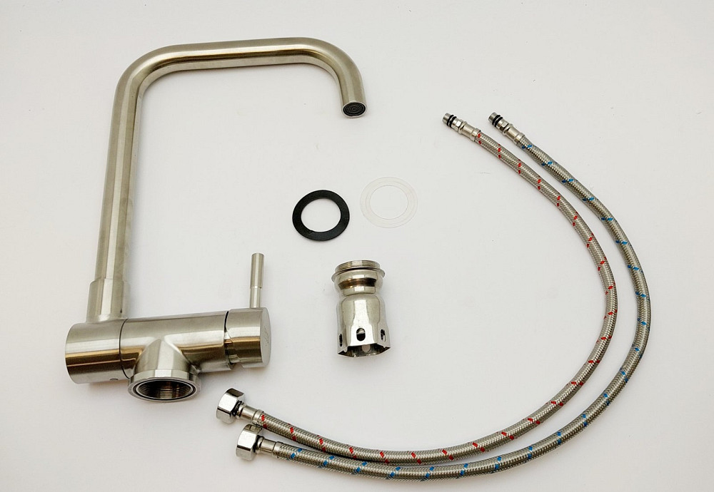 Поворотний змішувач для ванної кімнати та кухні Sanipro Ss 304 Луцк - изображение 1