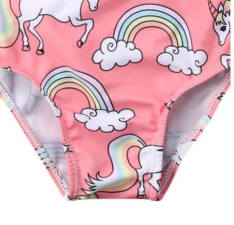 Купальник с Единорогом для девочки 90см розово-белый Киев - изображение 3