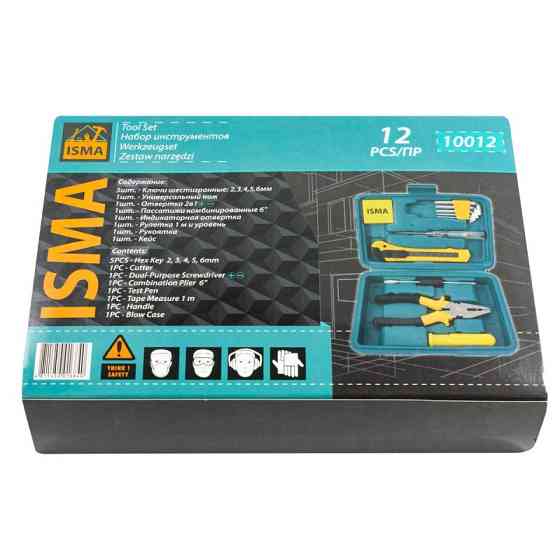 Набор инструментов 12 пр. IS-10012 Одесса