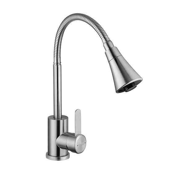 Смеситель для кухни Agua Elposo-INOX031 Киев