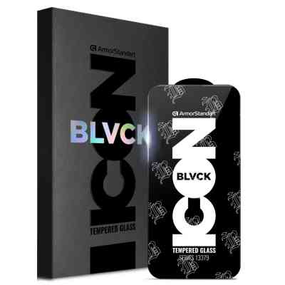 Скло захисне Armorstandart Supreme Black Icon 2.5D Apple iPhone 14/13/13 Pro (ARM69293) Вінниця