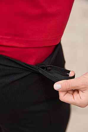 Штани для вагітних у рубчик літні Richmond 6XL Lullababe чорний Кривий Ріг