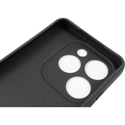 Чехол для мобильного телефона Dengos Carbon Infinix Smart 8 Plus (black) (DG-TPU-CRBN-218) Винница - изображение 3