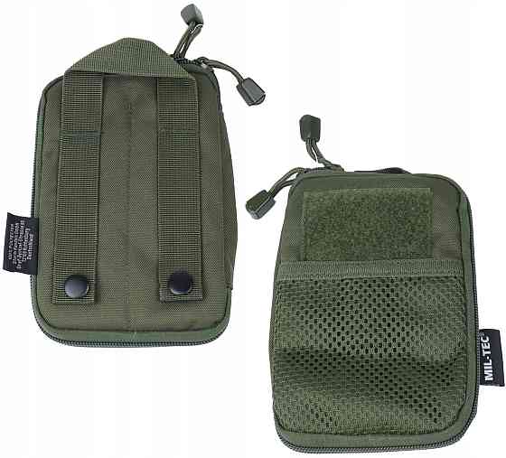 Універсальний Органайзер (Підсумок) із системою Molle + панель Mil-Tec "Belt Office" (13489001) Oliv Нововолинськ
