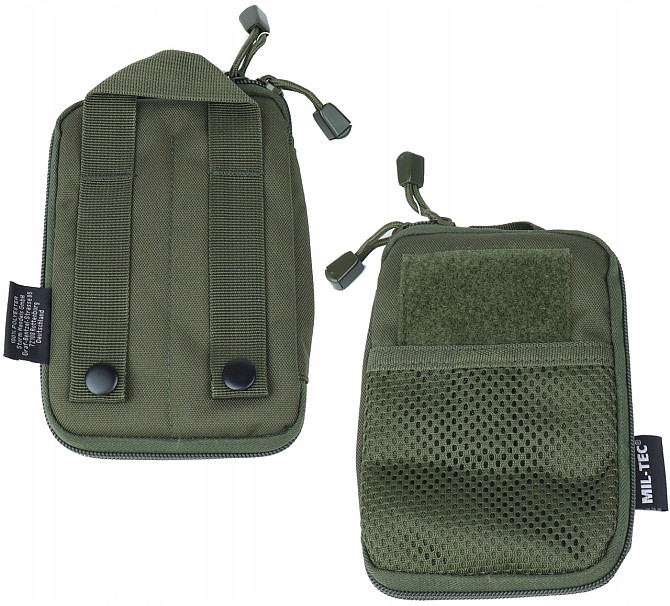 Універсальний Органайзер (Підсумок) із системою Molle + панель Mil-Tec "Belt Office" (13489001) Oliv Нововолинськ - фото 1