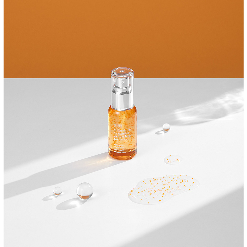 Сироватка освітлювальна для обличчя Active Marine Astaxanthin Capsule Serum Sungboon Editor 30 мл Київ - фото 2