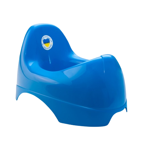 Горщик дитячий Бамбіно блакитний Алеана Житомир - фото 1