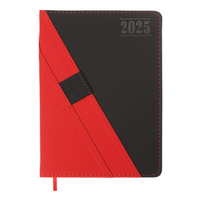 Еженедельник Buromax датированный 2026 TRIUMPH, А5 красный (BM.21104-05) Винница - изображение 1