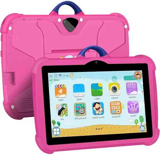 Детский планшет с играми в защитном чехле + Bluetooth, Wi-Fi, камера Харьков