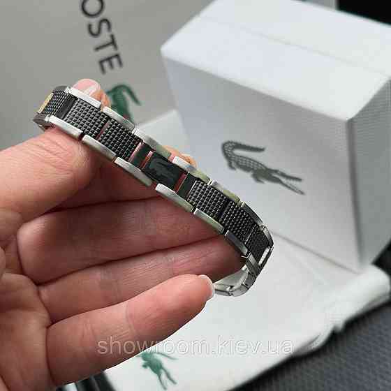 Мужской браслет Lacoste, Лакоста (40195) Киев