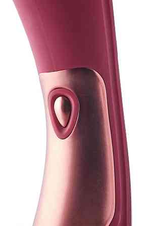 Вібратор мікрофон Dream Toys Dinky Curved Wand Jacky O бордовий Sex Aura Київ