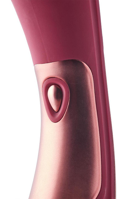 Вібратор мікрофон Dream Toys Dinky Curved Wand Jacky O бордовий Sex Aura Київ - фото 5