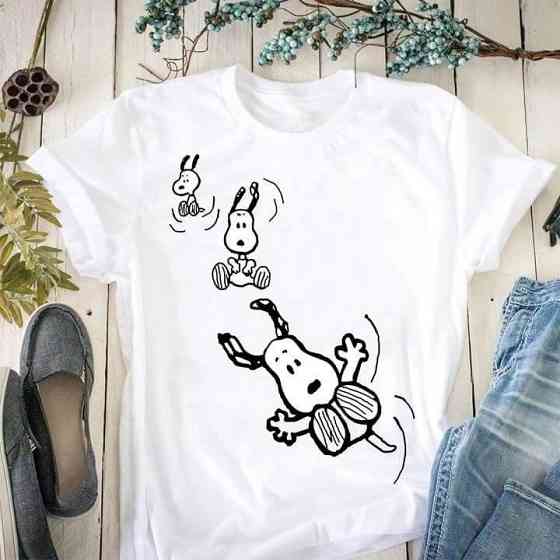 Футболка жіноча з принтом  46 Біла 2664084981 Дніпро