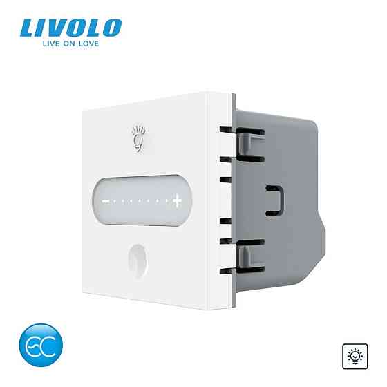 LIVOLO Розумний сенсорний димер LIVOLO, білий, 2А 230В, без нейтралі, модуль без рамки (VL-FC1D Коломия