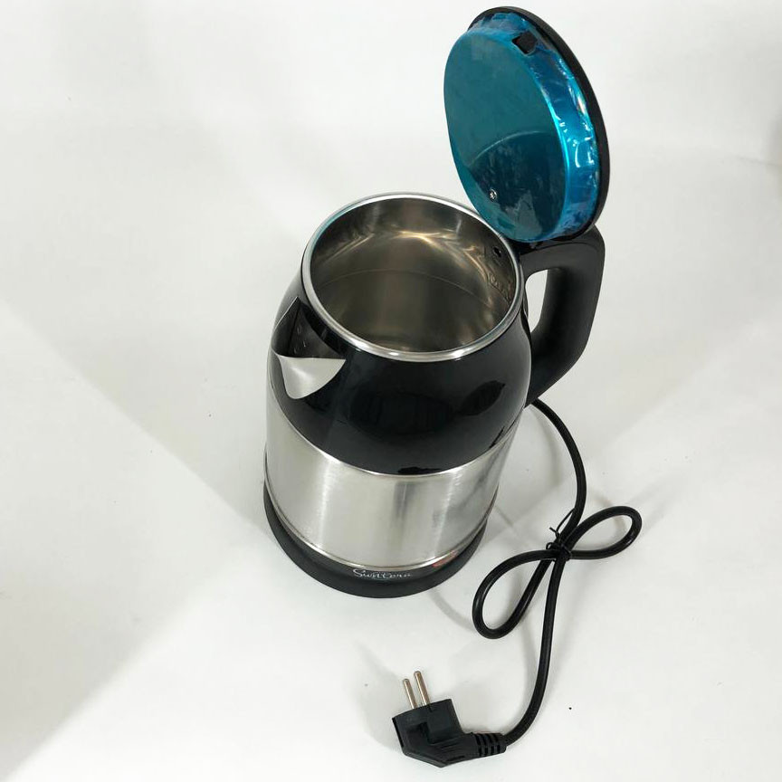 Чайник для кави електронний чайник Suntera, Чайники металеві з нержавіючої сталі дисковий UA-27 Івано-Франківськ - фото 3