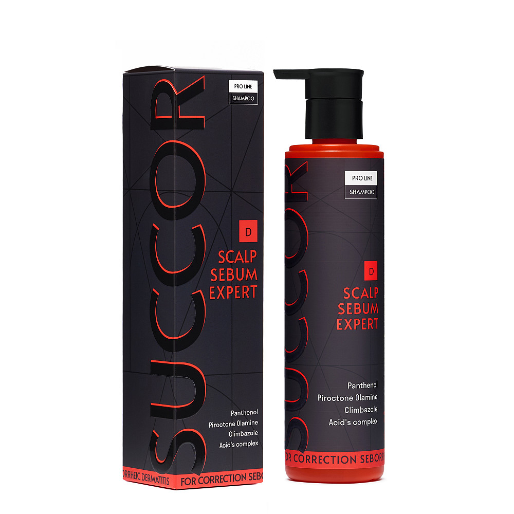 Шампунь для корекції проявів себорейного дерматиту Scalp Sebum Expert Shampoo Succor 250 мл Київ - фото 7