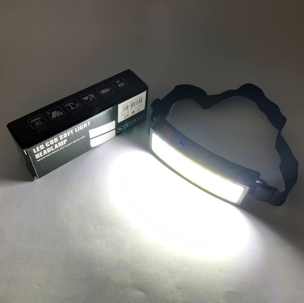 Ліхтар на голову для риболовлі Bailong BL-F007-COB, Портативний світлодіодний WC-175 налобний ліхтар Київ - фото 10