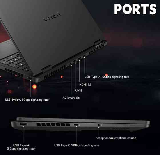 HP OMEN Slim - 144Hz • Intel Core Ultra 9 285H • 64GB • RTX 5060 • 2TB. Харьков