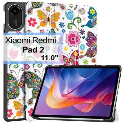 Чохол до планшета BeCover Smart Xiaomi Redmi Pad 2 11.0" Butterfly (713646) Вінниця