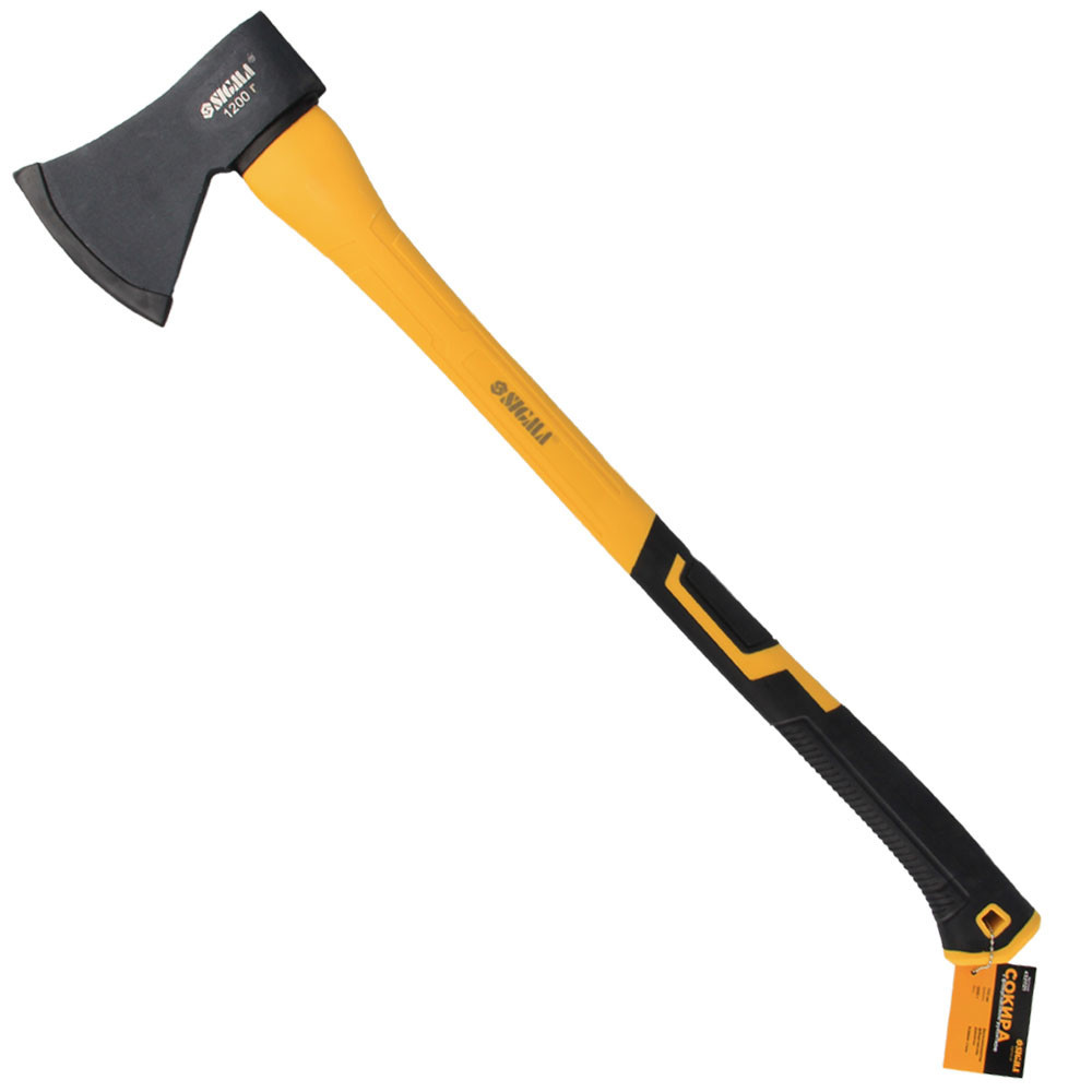 Топор 1200г фиберглассовая рукоятка 700мм SIGMA (4321121) Киев - изображение 5