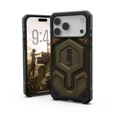 Чохол до мобільного телефона UAG iPhone 17 Pro Max Monarch Pro MagSafe Kevlar Element Green (11451411397B) Вінниця