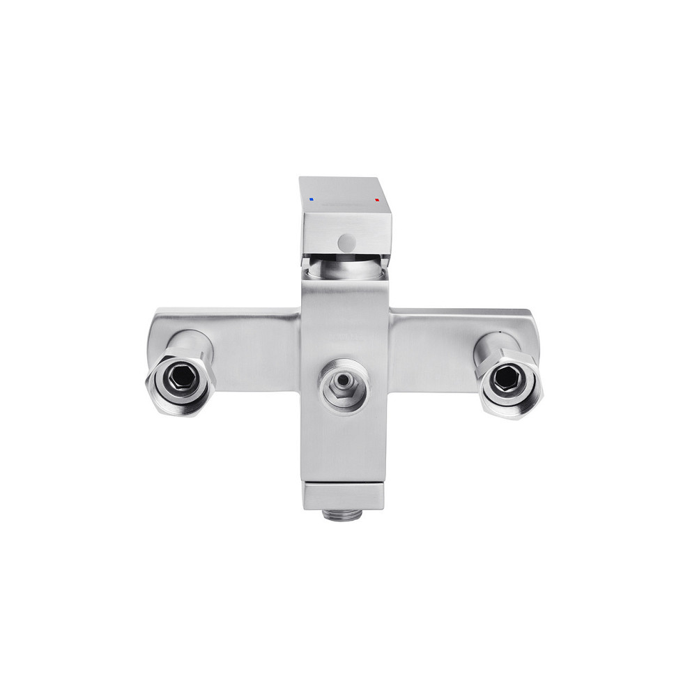 Душевая система для ванны Kroner KRP Edelstahl Kubus - ESG063 сатин Киев - изображение 5