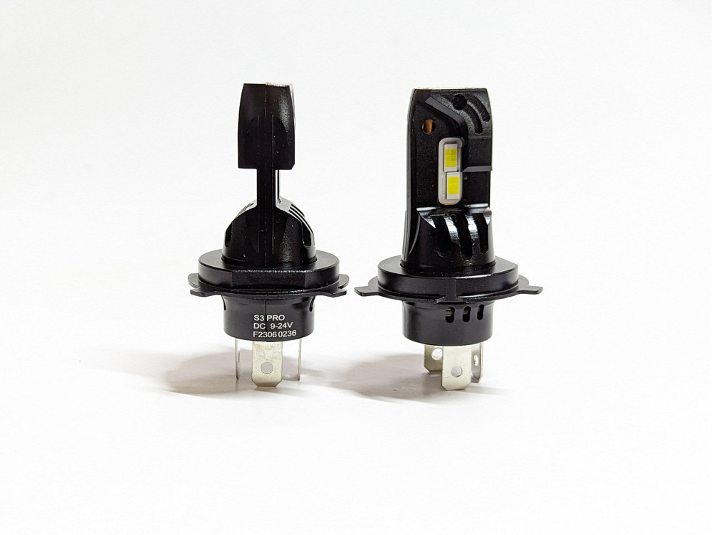 PRO Led mini лампа світлодіодна H4 12V 60W (ватт) SET/комплект Харків - фото 2