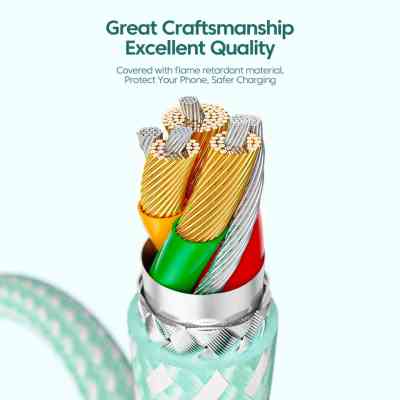 Дата кабель USB-C to Lightning 1.0m 3A purple Essager (EXCTL-CH05) Винница