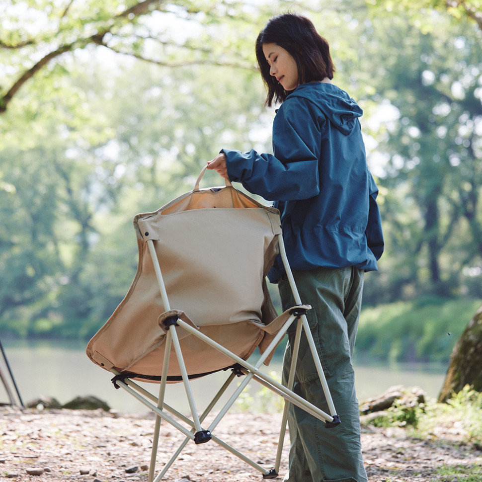 Стул складной Naturehike Stellaluna T01 CNH23JU13002, L, бежевый Киев - изображение 9