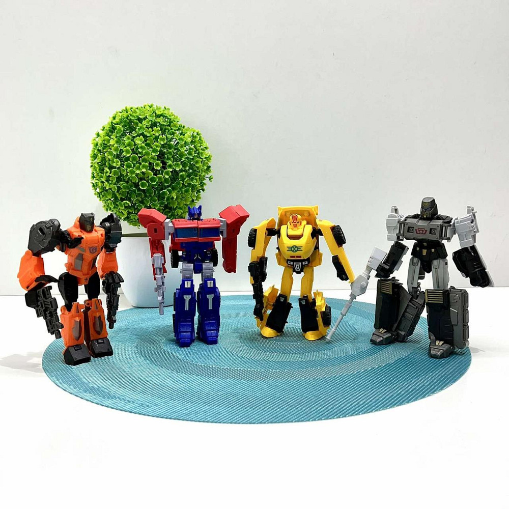 Набір трансформерів - роботи перетворюються на машини 4 шт у наборі (788-76Y) Чернігів - фото 1