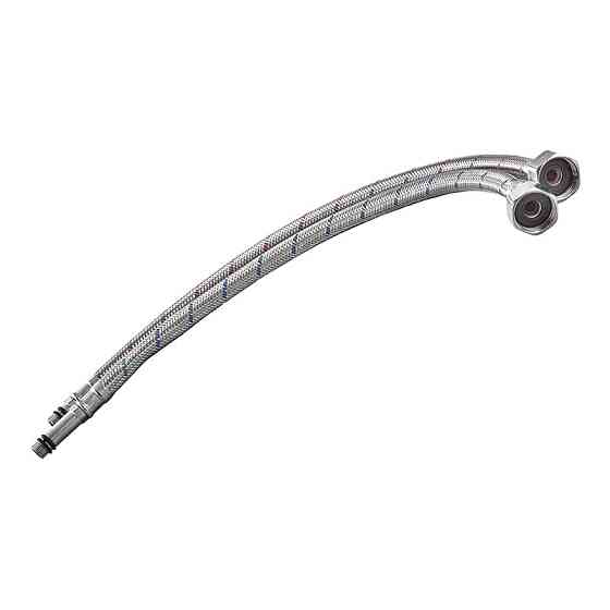 Гнучке підведення Champion FH-01-F1/2"xM10-30 нержавійка (пара) (AC0666) Київ