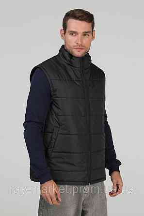 Жилет стьобаний Ray Basic чоловічий утеплений чорний (U0601M-Black) XL Київ