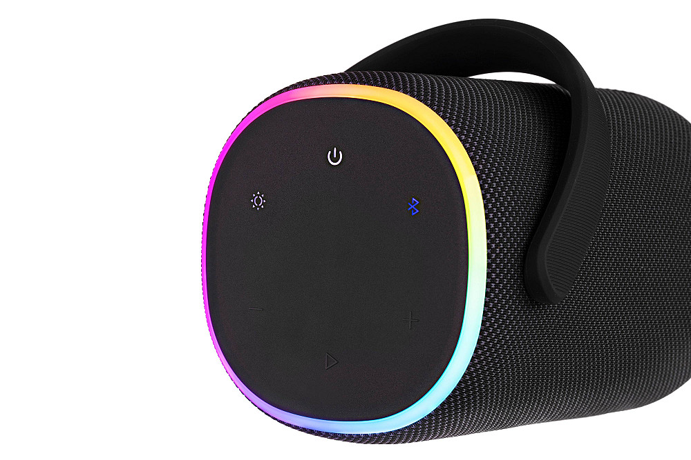 Портативна акустична система 2E SoundXDrum 50Вт, BT 5.3, TWS, RGB, PowerBank, IPX7, Чорний Киев - изображение 7