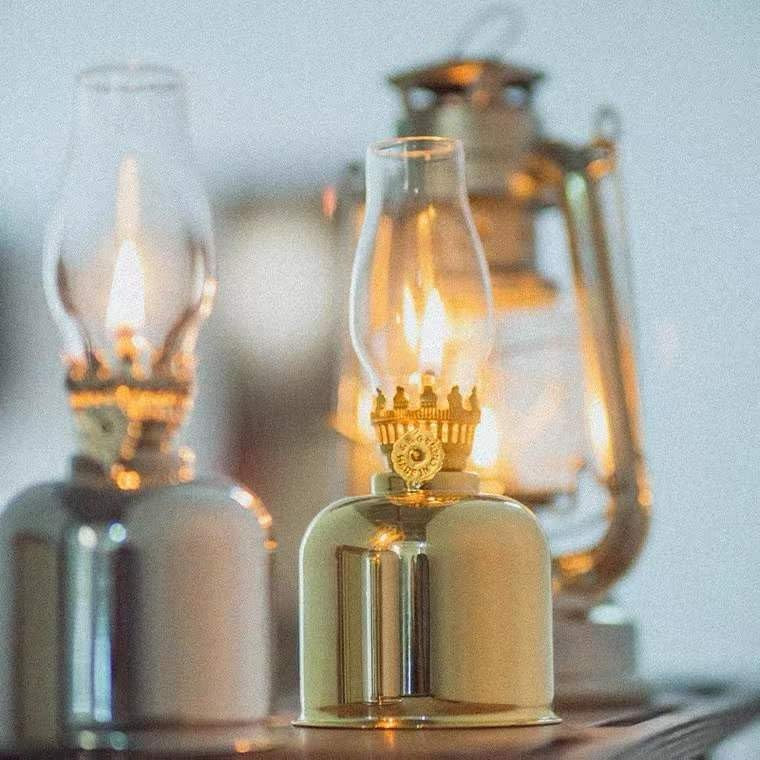 Класична гасова лампа Lantern Kerosene Lamp KH301 срібна Луцк - изображение 3