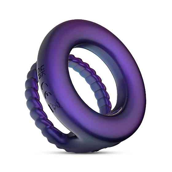 Ерекційне віброкільце Hueman - Jupiter Vibrating Cock and Ball Ring Sex Aura Київ