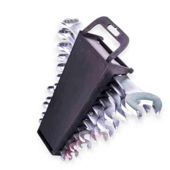 Набор ключей рожково-накидных 6-22 мм 12 шт (планшет) CrV Мукачево