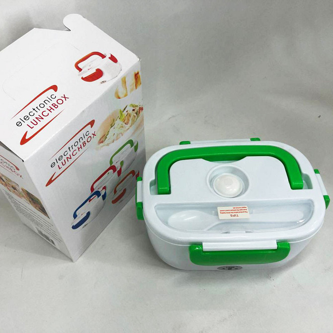 Боксы для еды с подогревом Lunch Heater 220 V, Контейнер для раздельного питания Термос еды GH-38 Киев - изображение 1