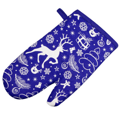 Кухонна прихватка Home Line Рукавичка (синій) 30х19см (159401) Вінниця - фото 1