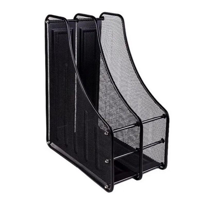 Лоток для бумаги метал. "Josef Otten" IMG-2537B вертик."Сетка" 2 отделения, черн,1шт/этикетка, шт Київ - фото 1