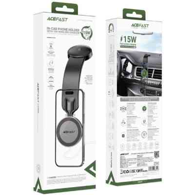 Универсальный автодержатель Acefast D37 Magnetic wireless (6974316283546) Винница