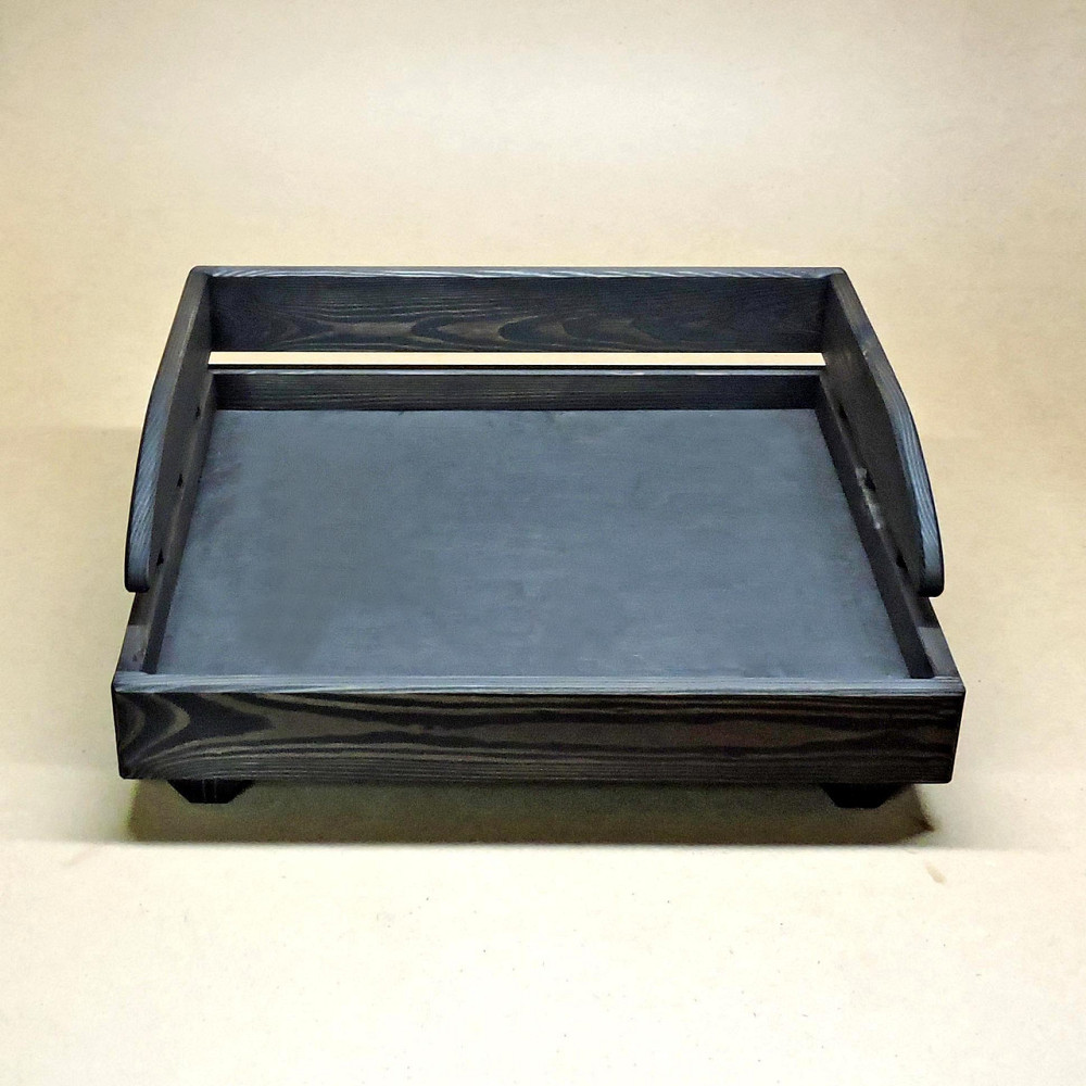 Лежак деревянный для собаки 