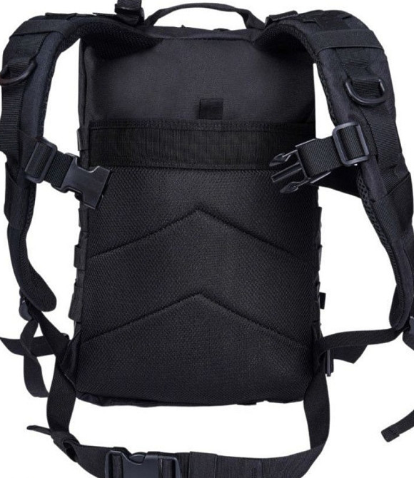 Рюкзак тактичний 50 л MOLLE чорний M-Tac. Харків - фото 6